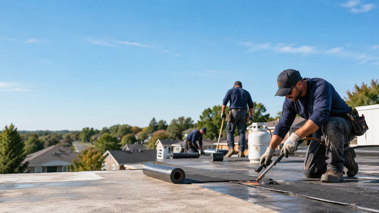 Flat Roof Leak Repair providers in Alma, AR